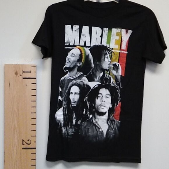 Bob Marley Zion Collage Tee New - Picture 1 of 3